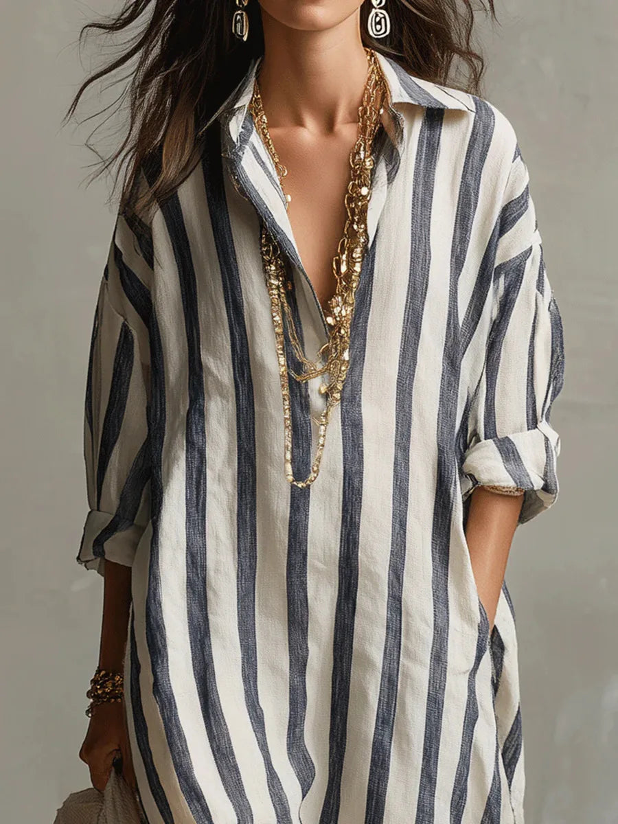 Pepa | Loose-fitting Shirt Dress