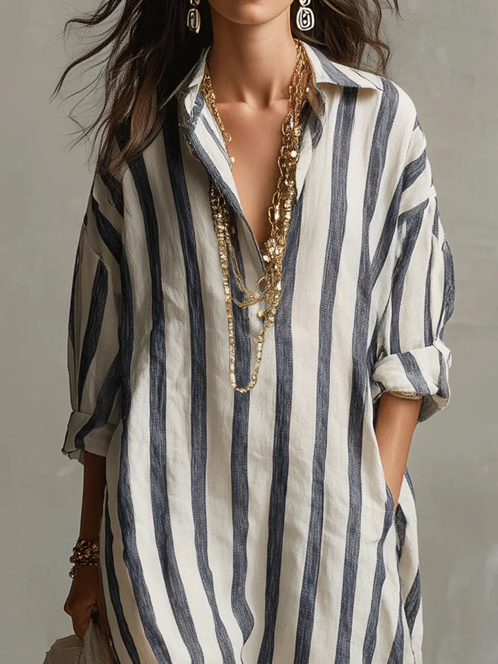 Pepa | Loose-fitting Shirt Dress