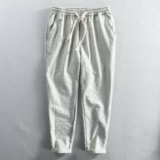 Rocco | Striped Linen Pants