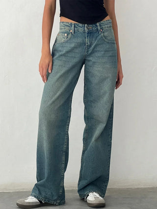 SYLVAINE™ - Vintage Casual Baggy Jeans