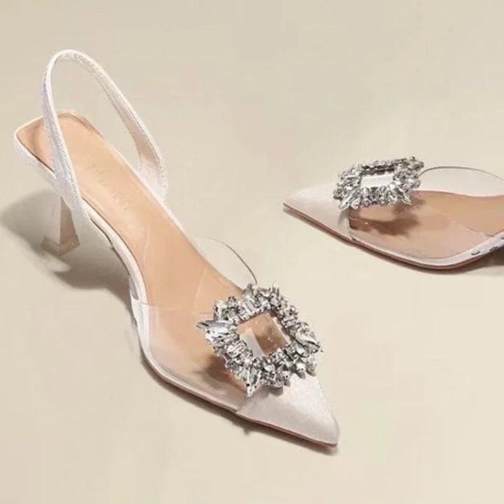 ROCHELLE™ - Sophisticated Sparkle Pointed Heels