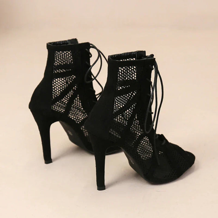 GAYLE™ - Elegant Mesh High Heels