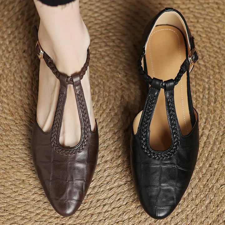LOLA™ | Leather Mary Janes