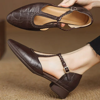 LOLA™ | Leather Mary Janes