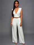 ADRIANA | Stylish jumpsuit with a V-neck