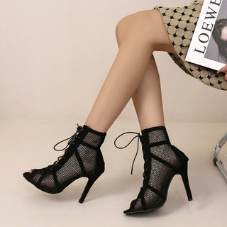 GAYLE™ - Elegant Mesh High Heels