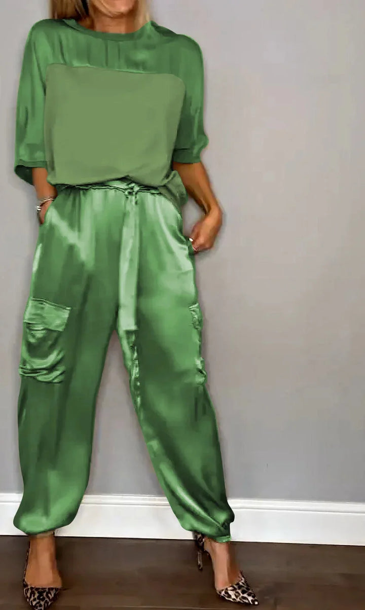 AVERIELLE™ | Luxe Flowing Two-Piece Set