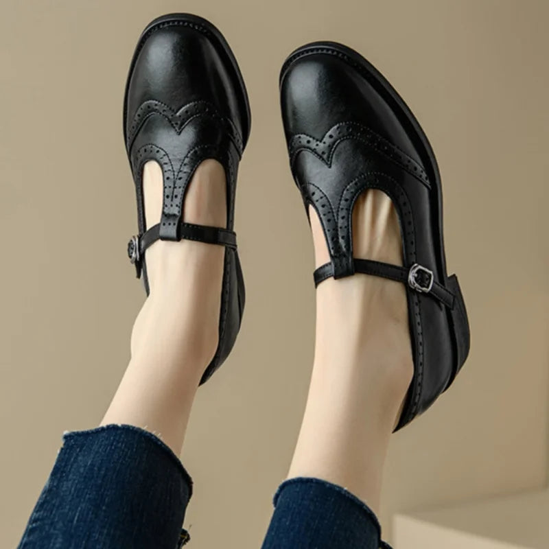 ANNA™ | Elegant T-Strap Mary Janes
