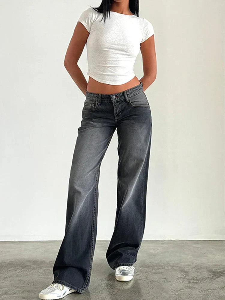 SYLVAINE™ - Vintage Casual Baggy Jeans