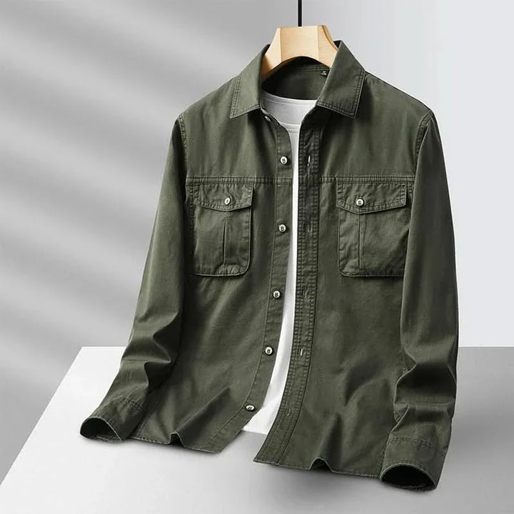 Corbin | Canvas Overshirt