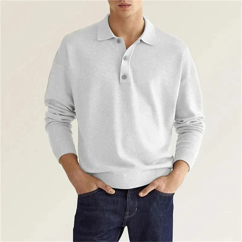 Corvin | Wool Polo Shirt