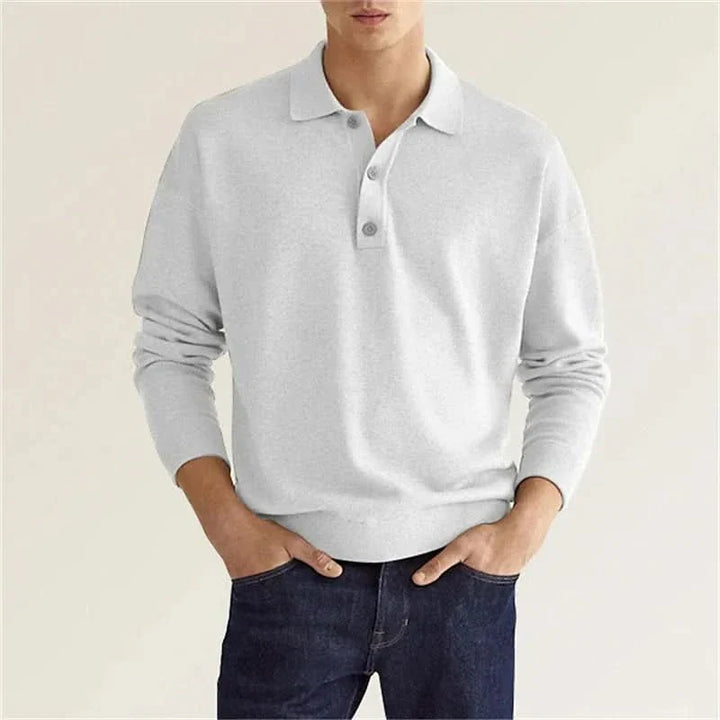 Corvin | Wool Polo Shirt