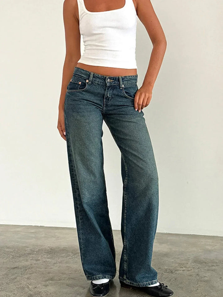 SYLVAINE™ - Vintage Casual Baggy Jeans