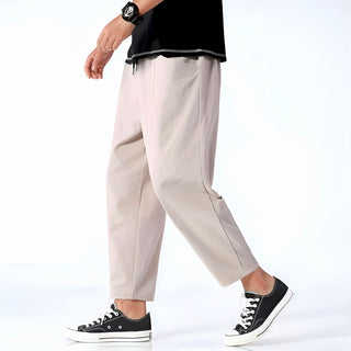 Finn | Cropped Cotton Pants
