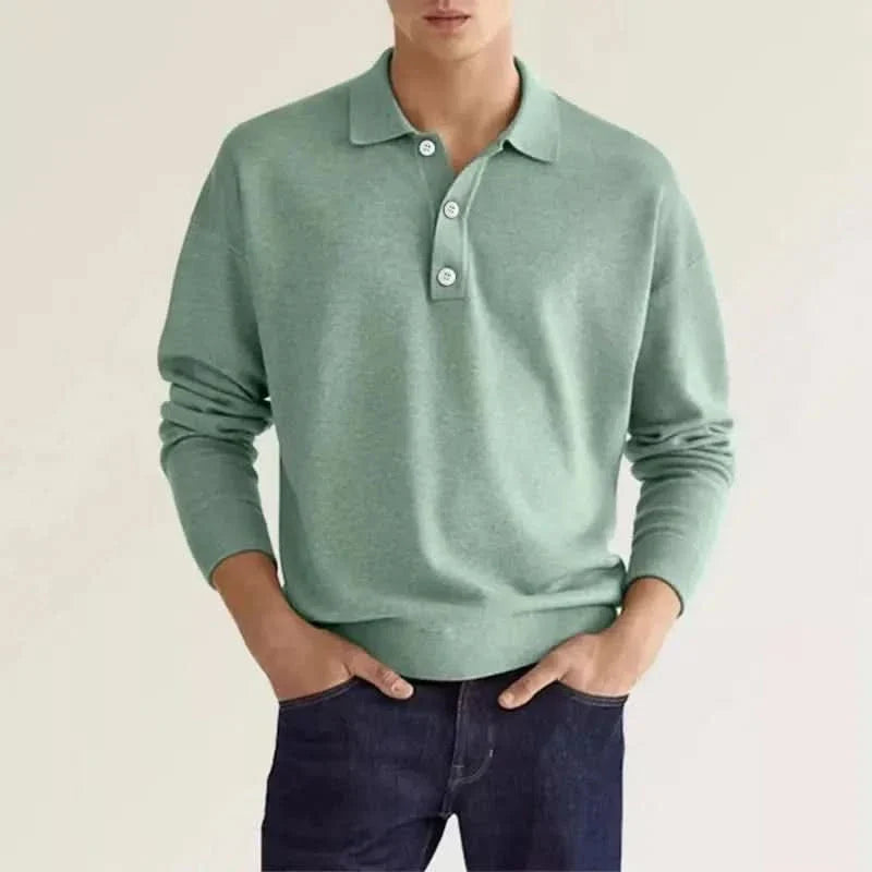 Corvin | Wool Polo Shirt