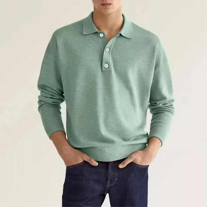 Corvin | Wool Polo Shirt