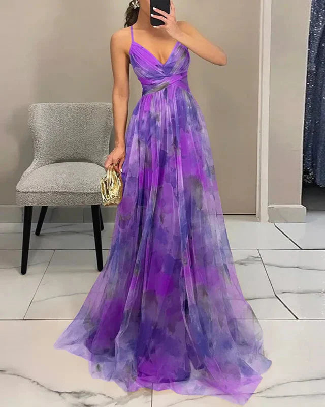 MADELINE™ | Floral Maxi Dress for Effortless Elegance