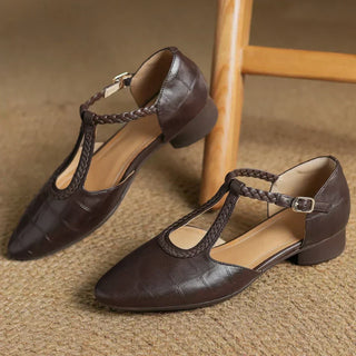 LOLA™ | Leather Mary Janes