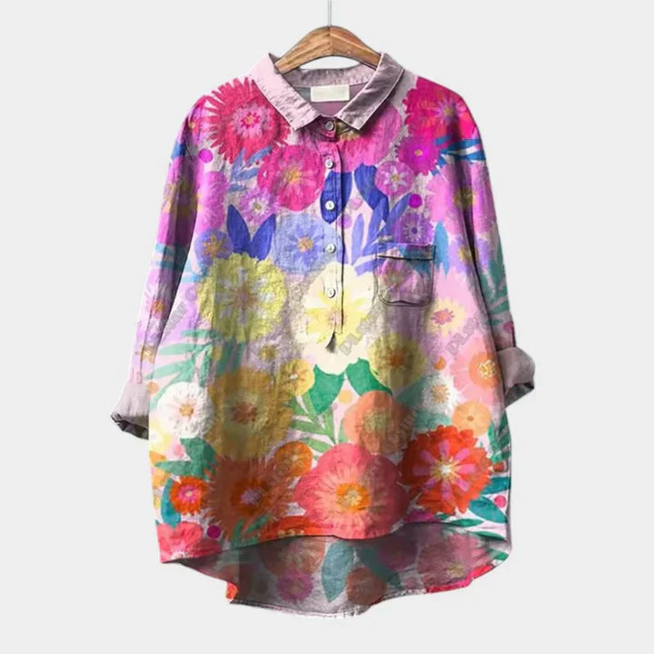 TALLIE™ - Relaxed Printed Blouse