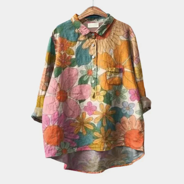 TALLIE™ - Relaxed Printed Blouse