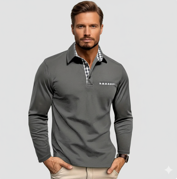 Calverton | Long-Sleeve Polo Shirt