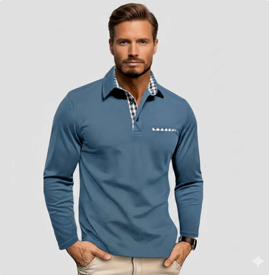 Calverton | Long-Sleeve Polo Shirt