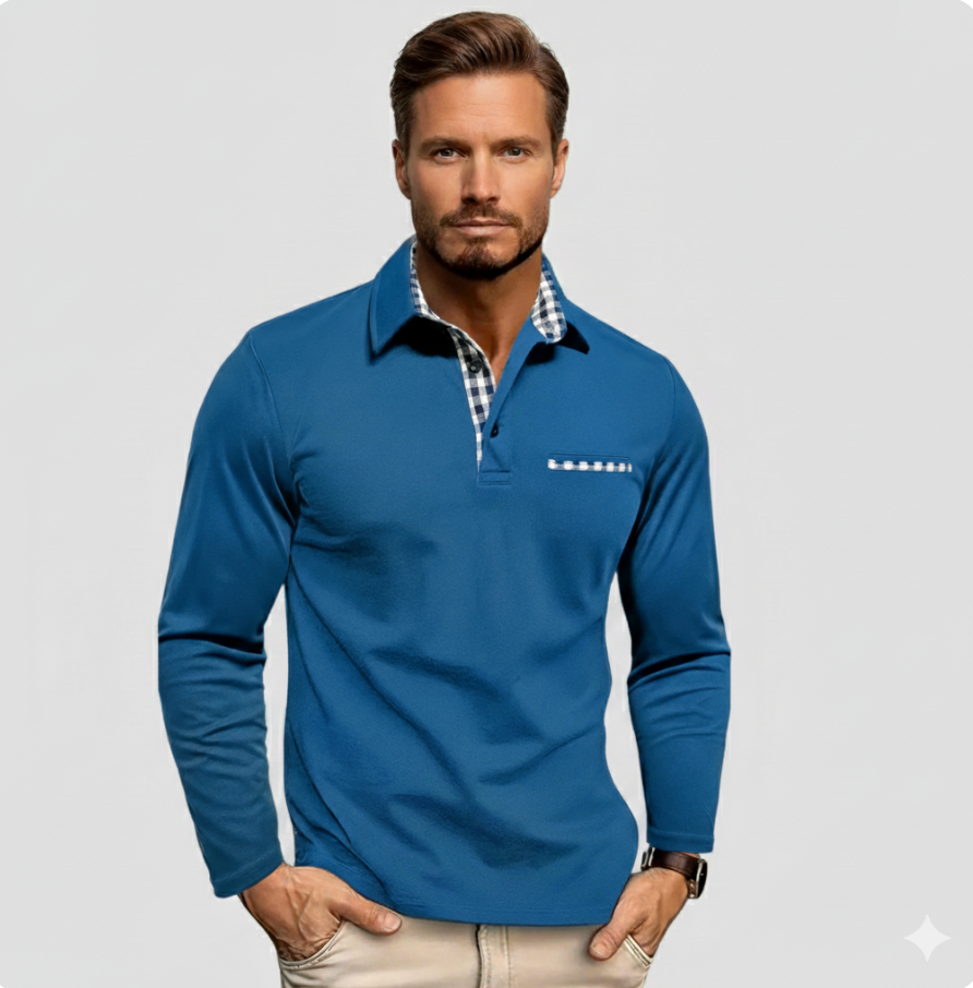 Calverton | Long-Sleeve Polo Shirt