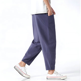 Finn | Cropped Cotton Pants