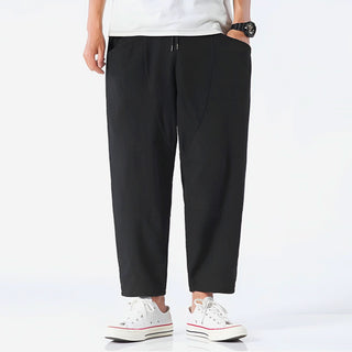Finn | Cropped Cotton Pants