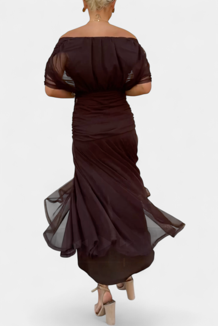 MARELLIA™ | Floral V-Neck Maxi Dress