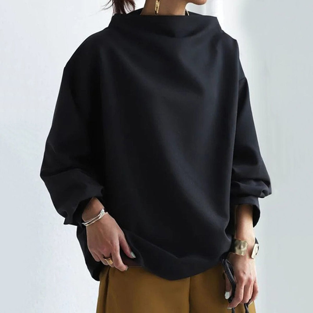 Avrielle | Elegant High-neck Sweater