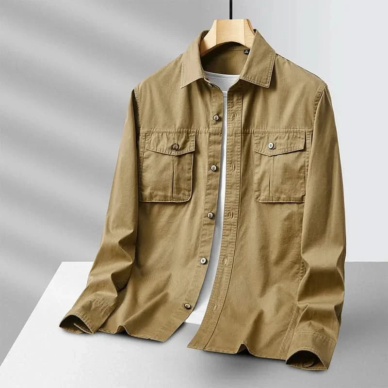 Corbin | Canvas Overshirt