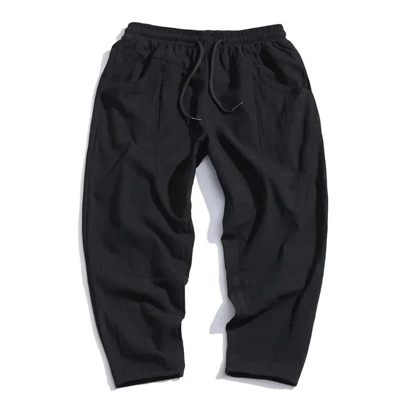 Finn | Cropped Cotton Pants