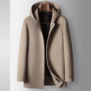 Sophie | 100% Wool Hooded Coat