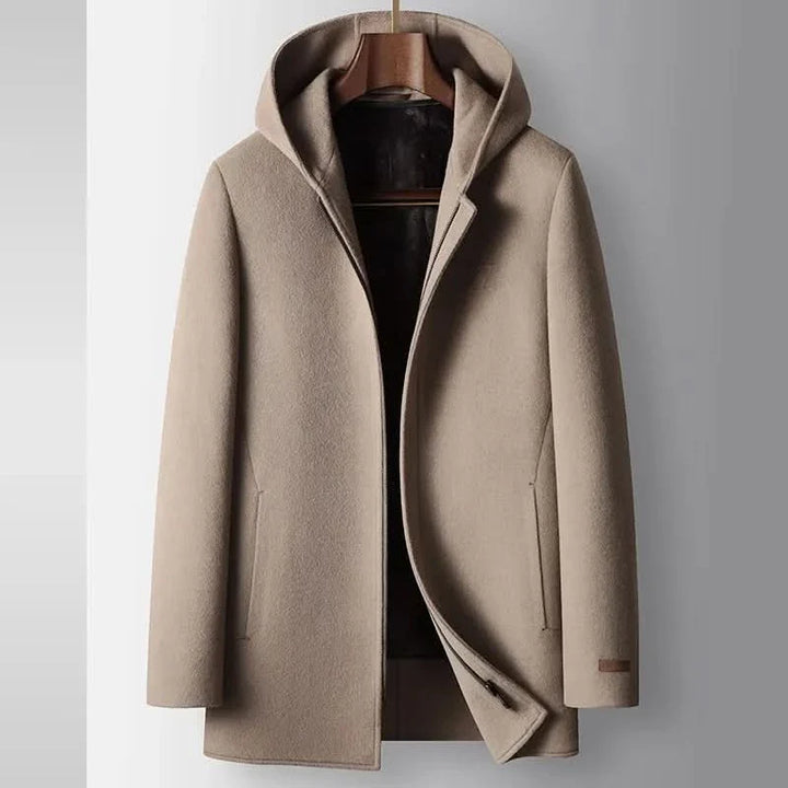 Sophie | 100% Wool Hooded Coat