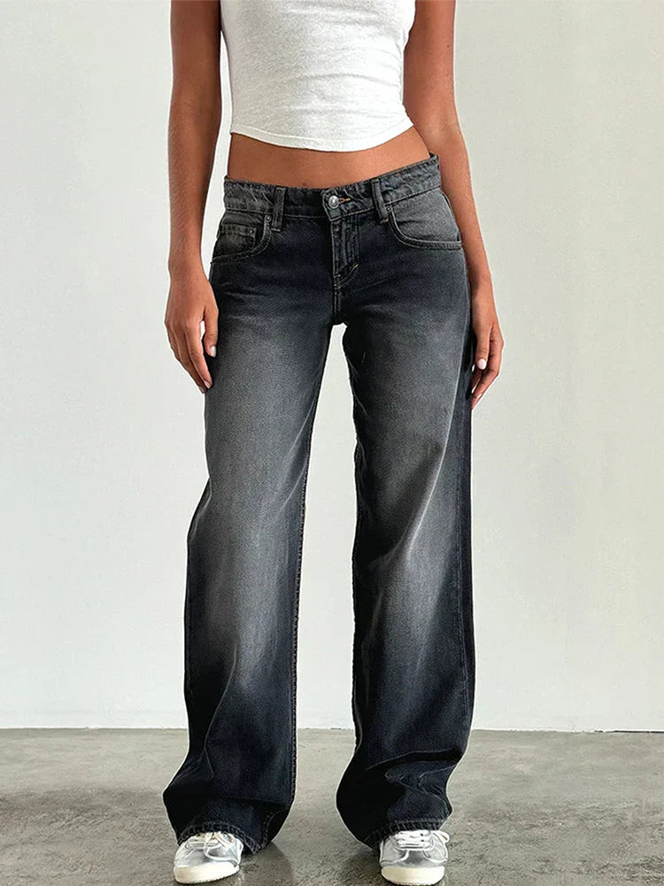 SYLVAINE™ - Vintage Casual Baggy Jeans