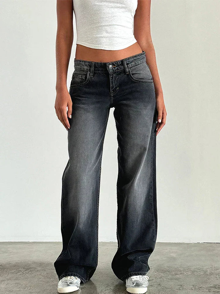SYLVAINE™ - Vintage Casual Baggy Jeans