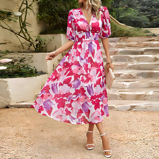 ANNELIE™ | Daydream Floral Midi Dress