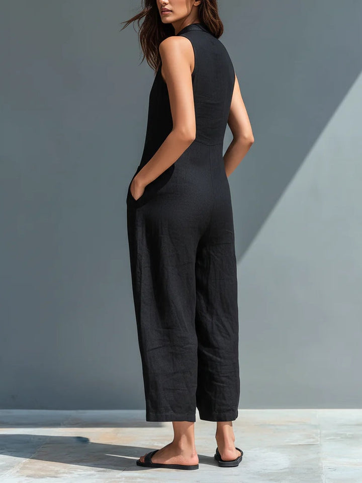 Lotte™ - Sleeveless Minimalist Jumpsuit