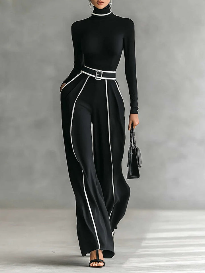 Vera™ - Elegant Set with Contrast Details