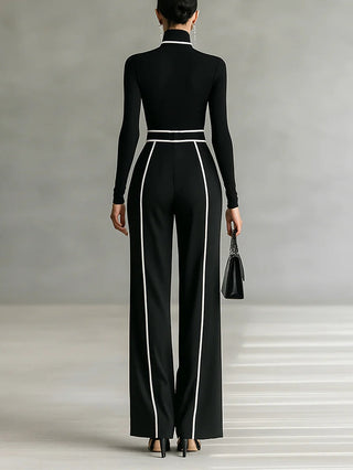 Vera™ - Elegant Set with Contrast Details