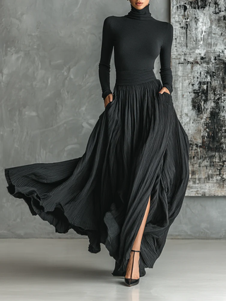 Eva™ - Elegant Set with Pleated Skirt