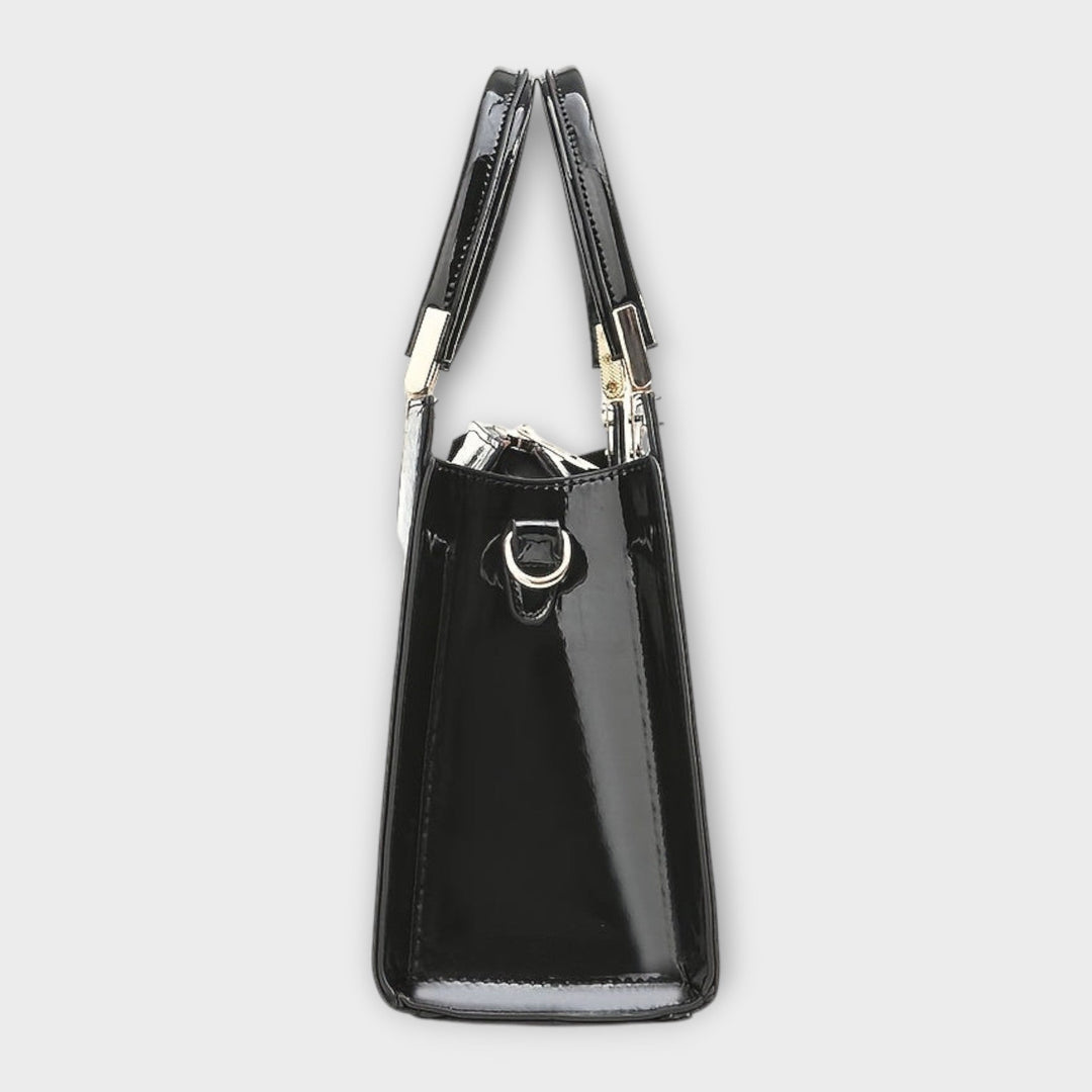 Maison Verdelle - Shiny Crocodile Pattern Handbag
