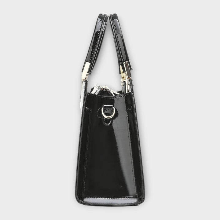 Maison Verdelle - Shiny Crocodile Pattern Handbag
