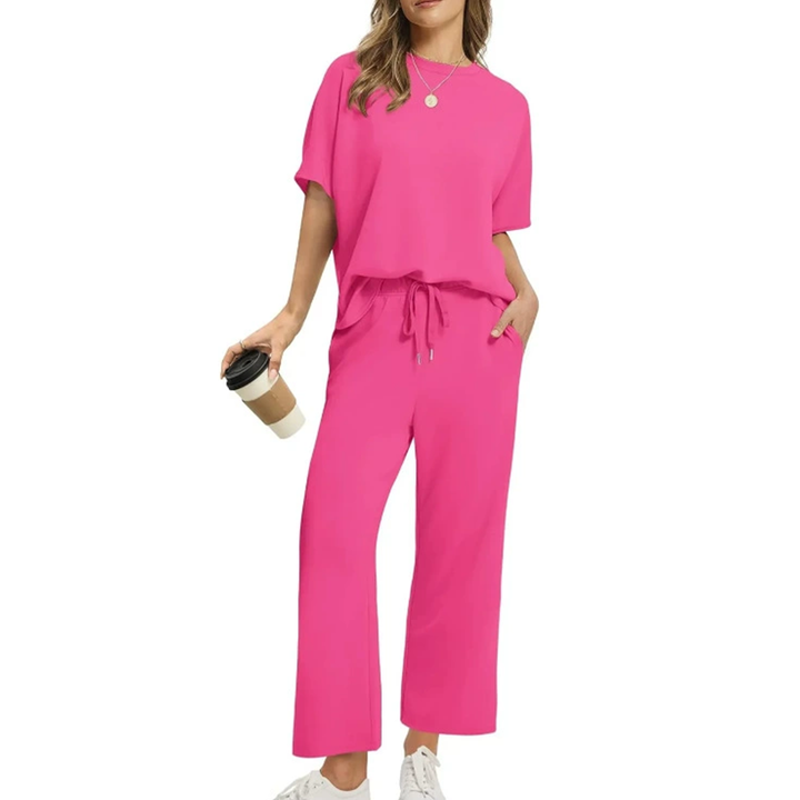 MIRELLA | Women's Casual Top and Trouser Set