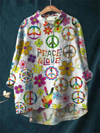 CLAUDINE™ - Serene Art Shirt