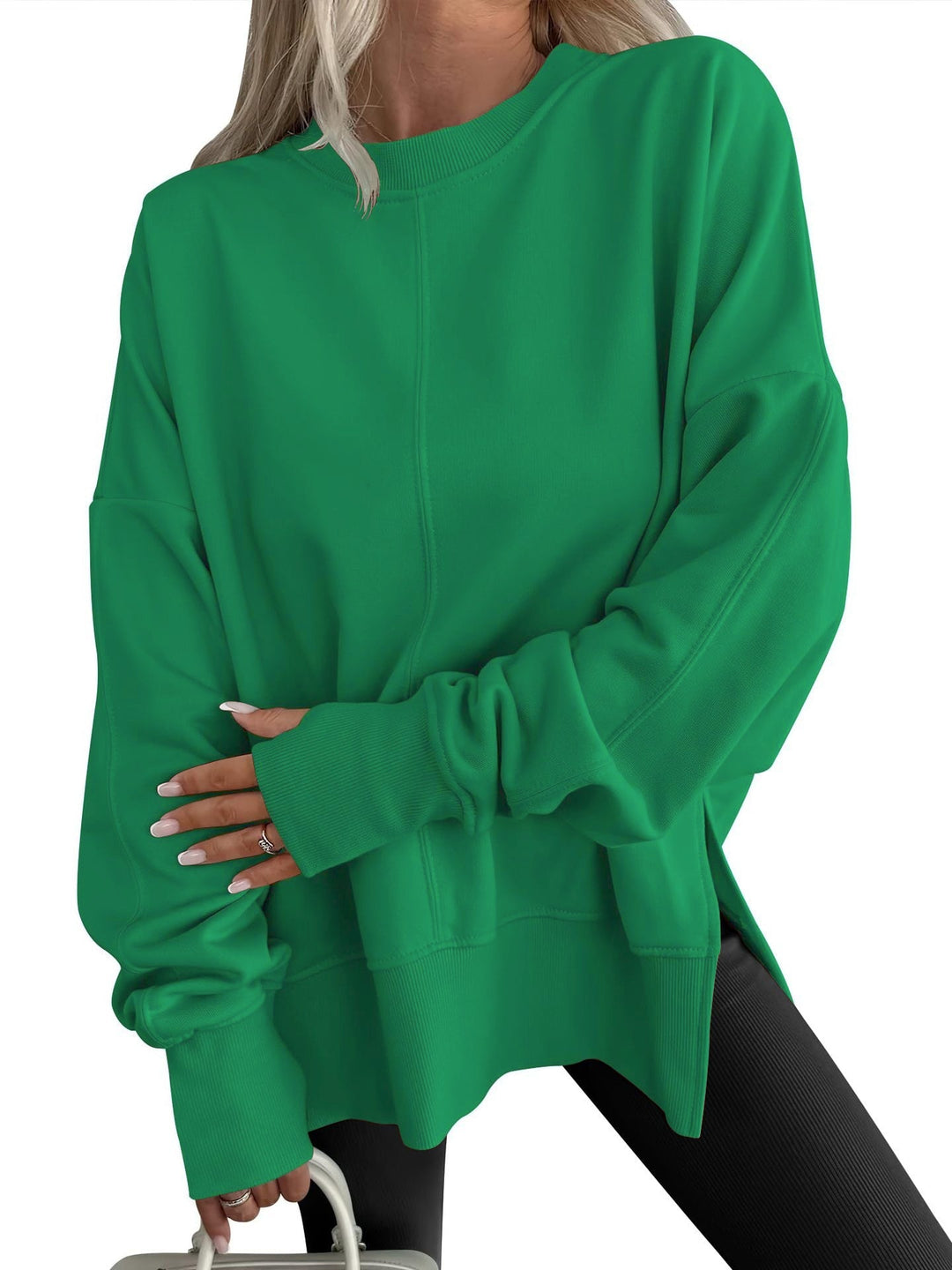 GWEN™ - Comfy Oversized Long-Sleeve Sweatshirt