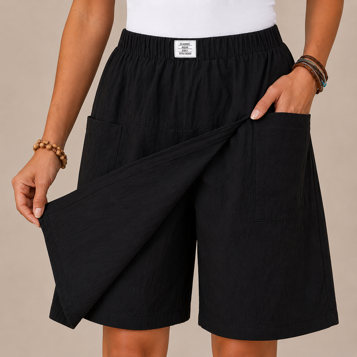 BRIELLE | Elastic Waist Skort
