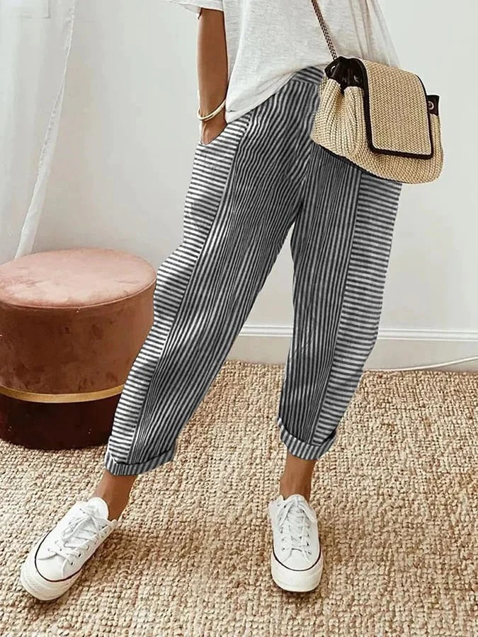 AMYNELLE - LIGHT FLATTERING PANTS