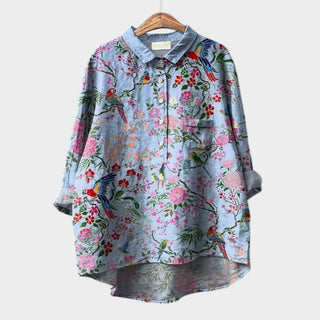 TALLIE™ - Relaxed Printed Blouse